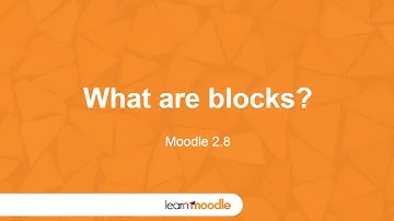 Learn Moodle 2015: What are Moodle Blocks?