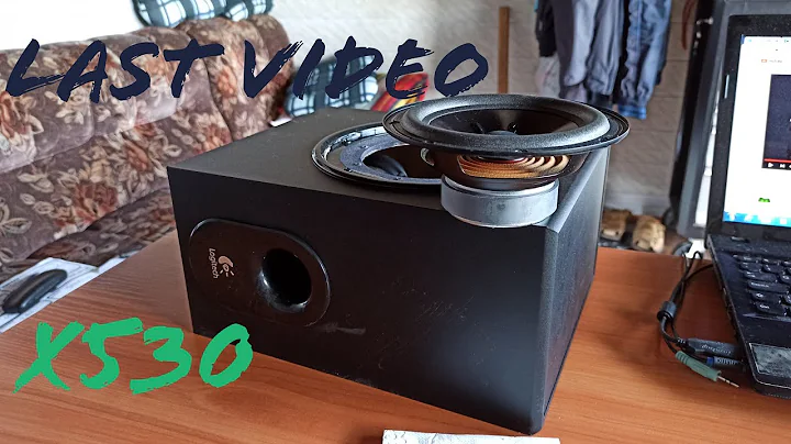 Logitech x530 Free Air Bass Test[LAST VIDEO OF X530][4k]