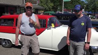 1964 Chevy suburban, 1955 Pontiac and 1954 Pontiac Station Wagon - Midwest Street Rod Association