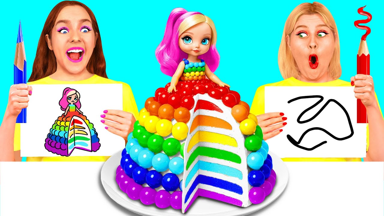 Quem a Desenha é Melhor Aceitar o Desafio Do Prémio | Desafio de Arte Incrível Challenge Fun