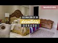 MAKEOVER: TRANSFORMACIÓN DE DORMITORIO USANDO CORTINAS Y DORADOS