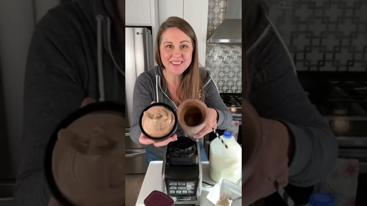 Easy Healthy Milkshake Recipe Only 3 Ingredients Healthymilkshake Easyrecipe Healthysnack