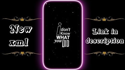 NEW TREND 💯 XML ✨ || INSTAGRAM 💫TRENDING💥XML 💦 || ALIGHT MOTION XML  || XML BY :-@abcd_ninja_gaming