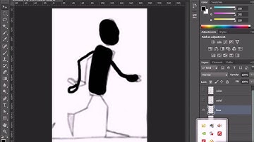 Video animasi tutorial / object berjalan ADOBE FLASH - 2