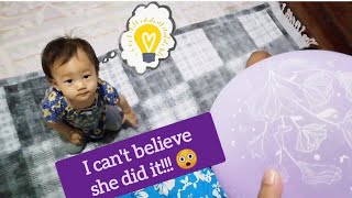 🤫So this is a sign that she'll soon walk || Cute baby videos || Lolo Kyalone screenshot 2