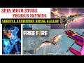 SPIN PEGASUS SKYWING FREE FIRE MOCO STORE ARRIVAL ANIMATION BRISK GALLOP KUDA TERBANG GAME FREE FIRE