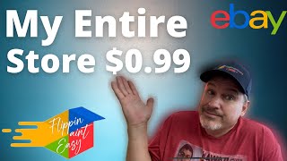 Selling All The Items In My eBay Store - 99 Cents… видео