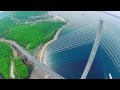 Над Владивостоком #2 - Новосильцевская батарея, набережная Поспелова, мост Русский
