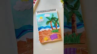 Easy Art Idea With Paper 😍✨🥀#shorts#shortsvideo#art#ytshorts#youtubeshorts