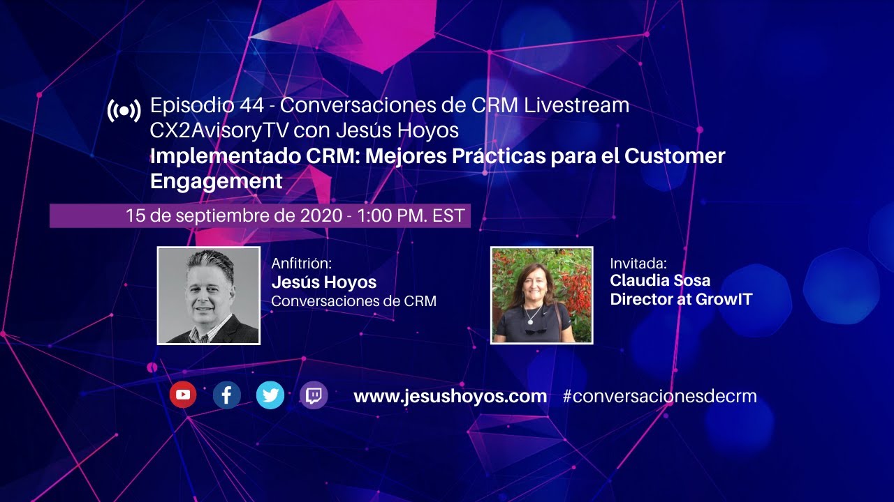 Conversaciones de CRM con Jesús Hoyos - Episodio 44