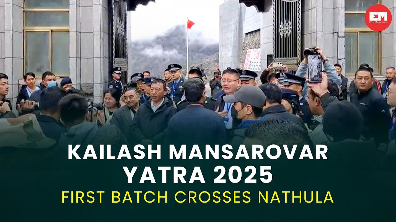 Kailash Mansarovar Yatra 2025: First batch crosses Nathula border