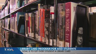 AISD students can get library cards