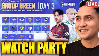 [WATCH PARTY] 2025 PMGC League | Group Green Day 3 | PUBG MOBILE Global Championship