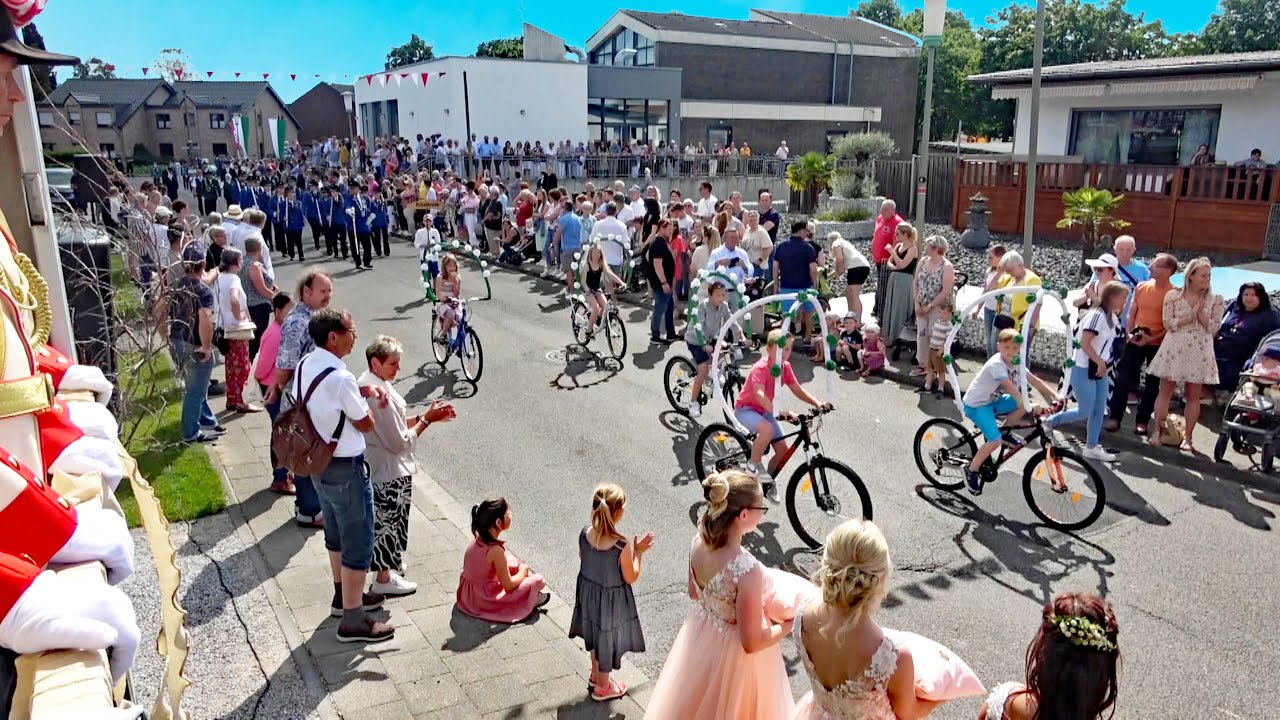 Die Parade Teil 1, Dekanatsschützenfest Schalbruch 12 Juni 2022 Dekanat Gangelt Selfkant, in 4K