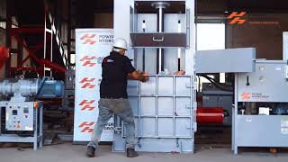 PET Bottle Baling Press Machine,Plastic Baling Press Machine, Pet baler,Baling press machine