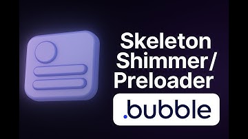 Skeleton Shimmer / Preloader Plugin for Bubble.io – Smooth Loading Animation for Your Web App