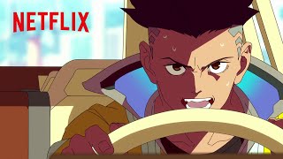 ドキドキ - デイビッドの初ドライブ | サイバーパンク: エッジランナーズ | Netflix Japan