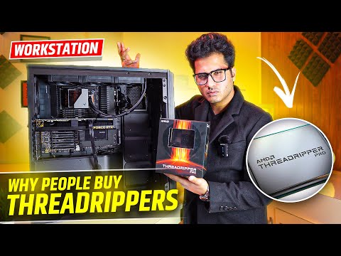 Why People Buy Threadripper Processors ? Workstation PC Build under 4 Lakh Rupees in India 2024
