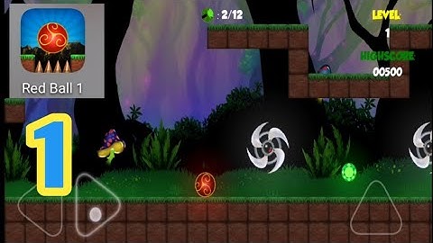 Red Ball 1 Gameplay Walkthrough Part 1 (ios,Android)