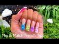 Mix &amp; Match French Tips! | Saviland 36 Color Gel Paint | Safiya Jordan