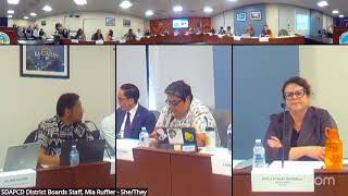 5/14/26 SDAPCD Governing Board Special Meeting