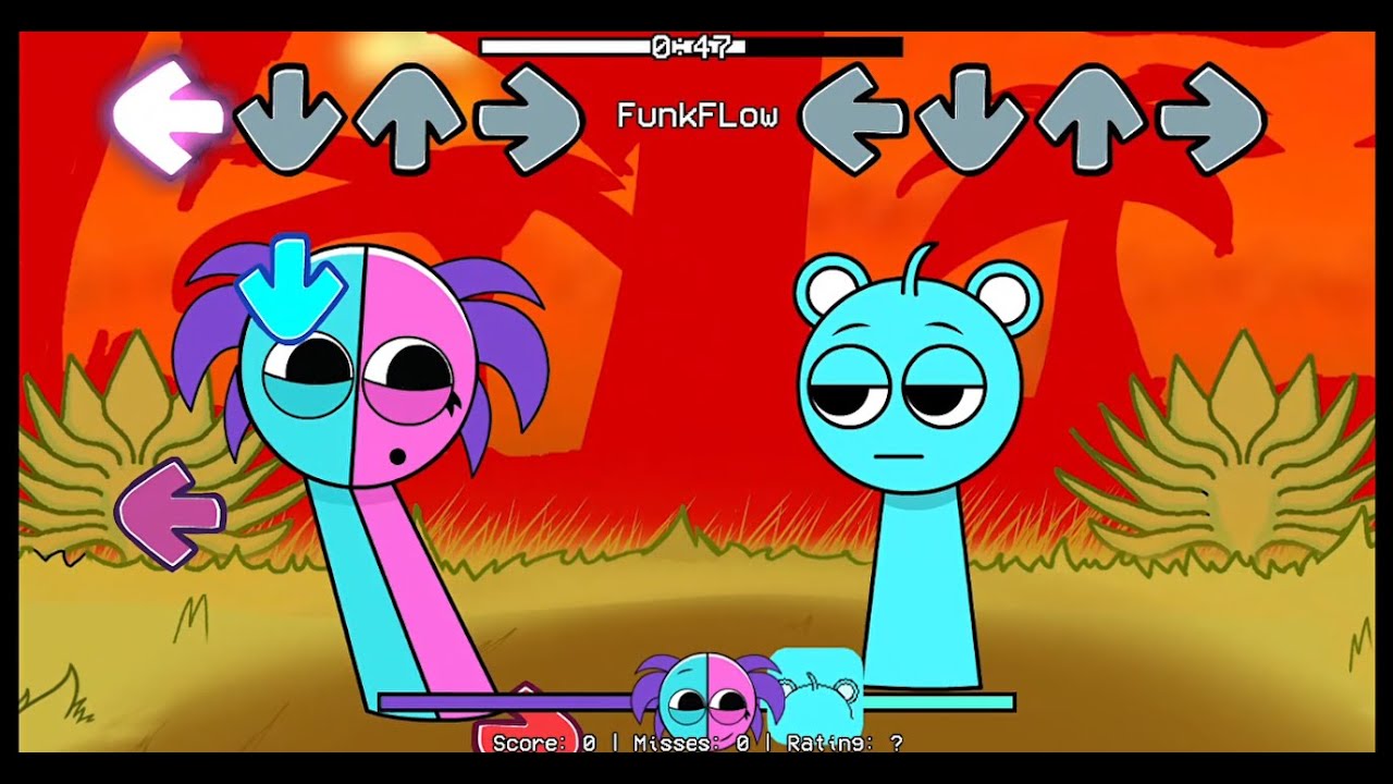 [SWAP] FNF Sprunki OC All Phases VS Sprunki OC Pyramixed 4 Sing Chasing | Incredibox Sprunki FNF Mod