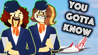 safety Tips fRom virgin airlines!!! Ugh please make it stop