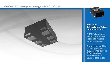 New at Mouser Electronics NXP 74AXP Extremely-Low Voltage SiGate CMOS Logic