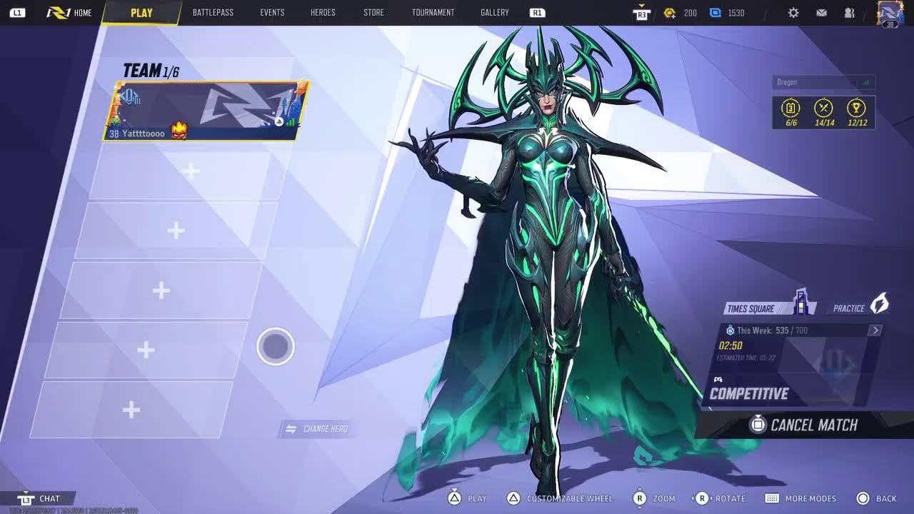 Marvel rivals Road To Grandmaster on PS5