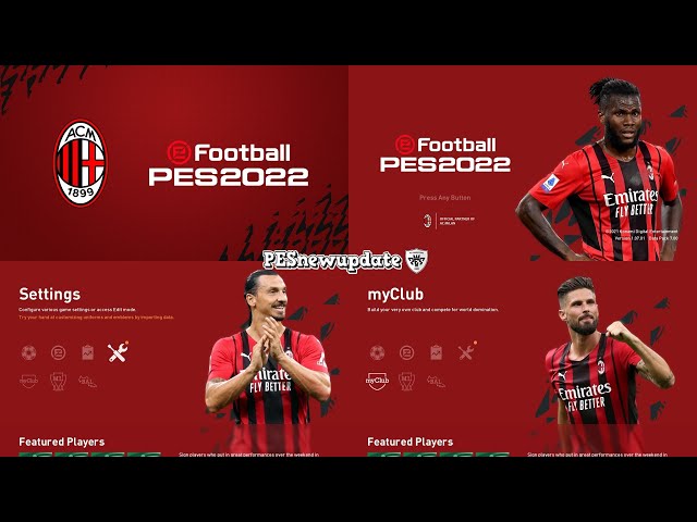 PES 2021 Menu Premier League 2022/2023 by PESNewupdate ~