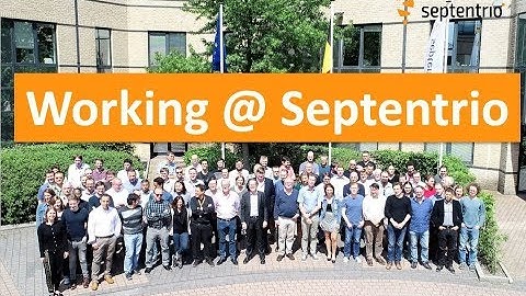 Working At Septentrio -  Kanaal Z reportage