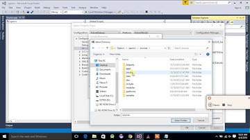 opencv3.1 integration with VS2015
