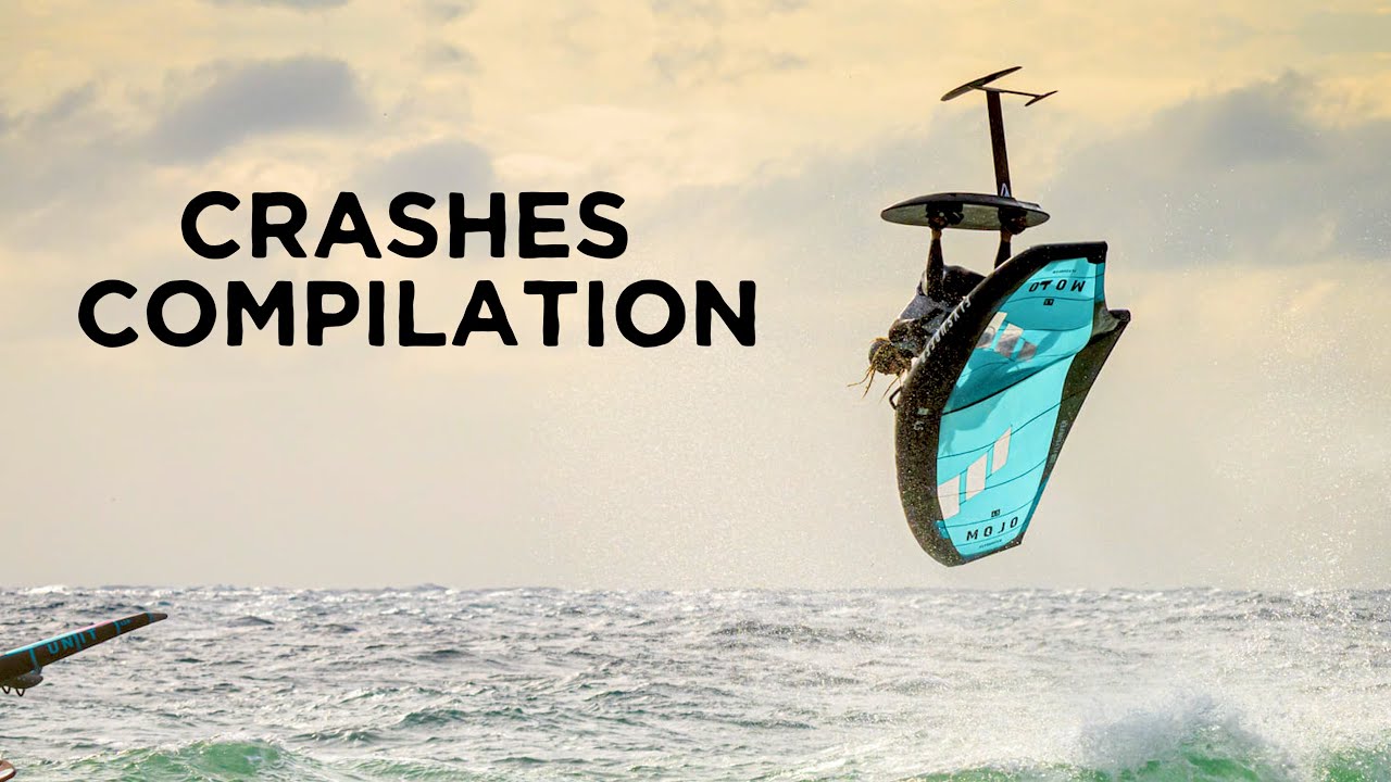 BEST WINGFOILING CRASHES & FAILS (compilation)