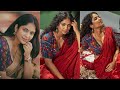 Mallu actress srinda latest hot video💋l Srinda hot red saree video🔥