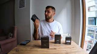 Статусные ароматы на осень с высокой концентрацией. Tom Ford Ombre Leather Parfum/EDP. Sauvage Elix