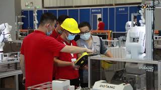 Dolang enginers @2022 National Professional Skills Competition-Industrial robot application field