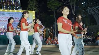 Nhảy rất đẹp CLB Shuffle Dance Tam Dương-Nhạc-Ngày Hạnh phúc.