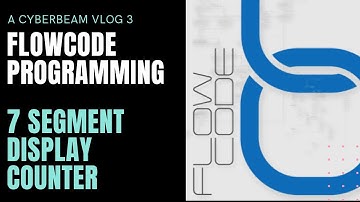 Seven Segment Display counter  Using Flowcode ARDUINO/flowcode tutorial for beginners