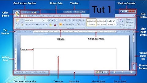 #1 MS Word - Basic Introduction | Microsoft Word for beginners | Basic Knowledge of MS Word | hindi