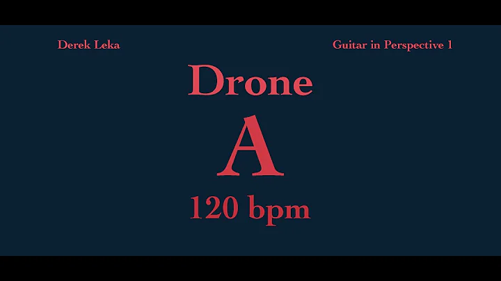 Guitar in Perspective by Derek Leka drone A 120 bp...