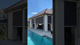 motorized screens Dallas TX patios exterior 001