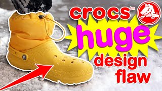 Crocs Embarrassingly Bad Boot... Made to Sell You More Junk