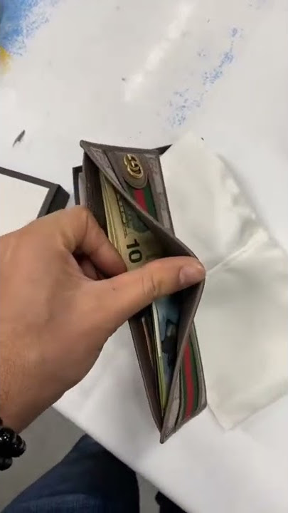 GUCCI Kingsnake Print GG Supreme Wallet Review 