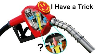 How do Gas Nozzles Automatically Shutoff?
