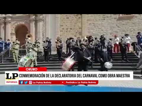 Conmemoración de la declaratoria del carnaval como Obra Maestra