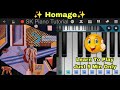 Homage Piano Tutorial Mild High Club Perfect Piano
