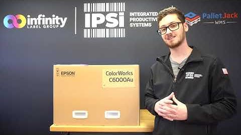 IPSi Print Lab - Epson C6000A: Unboxing & Quick Setup (4K)