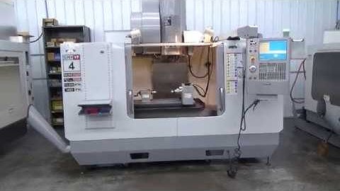 Haas VF-4 Super Speed CNC VMC with Wireless Probing For Sale At MachinesUsed.com