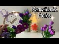 Ideas Faciles con Materiales RECICLADOS/ Ideas Hermosas / DIY home decor / Artesanato