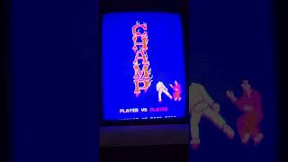 Broken Arcade Monitor - Karate Champ